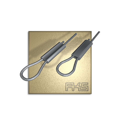 PIXX® - Klemmhülse für 0,54 mm-Seil, aus Edelstahl